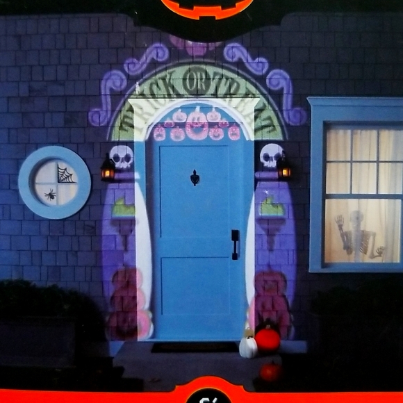 Halloween LED Projector, Trick Or Treat Archway, Halloween Light - Picture 2 of 5